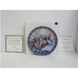 W.L. George China "Pansies" with Authenticity (5941B)