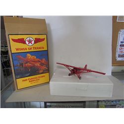 1929 CURTISS ROBIN, 6TH IN SERIES; WING TO WING 13", 8.5" LONG, 2.5" HIGH