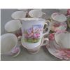 Image 6 : ROYAL ALBERT CHINA"BLOSSOM TIME", 8 PLACE SETTING (MISSING 1 TEA CUP)