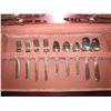 Image 3 : TRADITION SILVERWARE SET, 6 SETTINGS W/ WOOD BOX