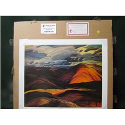 FRANKLIN CARMICHAEL, GROUP OF SEVEN, LTD. EDDITION PRINT "AUTUMN" 637/777