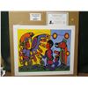 Image 1 : NORVAL MORRISSEAU LTD EDITION PRINT, "THUNDERBIRD SHAMNA TEACHING" 298/950