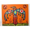 Image 2 : NORVAL MORRISSEAU LTD EDITION PRINT, "THUNER BIRD SPIRIT" 88/950