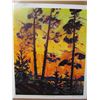 Image 2 : TOM THOMPSON, GROUP OF SEVEN, LTD EDITION PRINT. "TREES AT SUNSET" 82/777