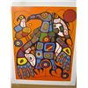 Image 2 : NORVAL MORRISEAU LTD EDITION PRINT, "CHANGING INTO THUNDERBIRD" 268/950