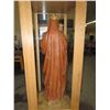 Image 3 : BLESSED VIRGIN MARY AND CHRIST CHILD, FULL SIZE STATUE IN OAK AND GLASS CASE