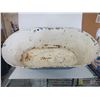 Image 2 : ANTIQUE GALAVANIZED TUB (SMALL)