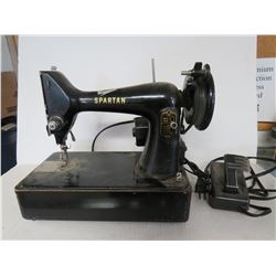 VINTAGE SPARTAN SEWING MACHINE