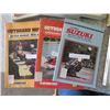 Image 3 : Lot Of 12 Manuals Yamaha,Suzuki,Polaris, Etc