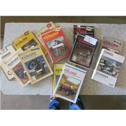 Lot of Manuals Yamaha + Polaris