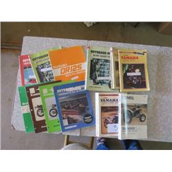 Lot of Manuals Yamaha+Outboard+Suzuki+Kawasaki