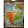 Image 1 : VINTAGE MAP OF THE USA