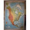 Image 1 : VINTAGE MAP OF NORTH AMERICA