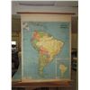 Image 1 : VINTAGE MAP OF SOUTH AMERICA