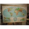 Image 2 : VINTAGE WORLD MAP