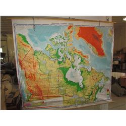 VINTAGE MAP OF CANANDA