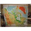 Image 1 : VINTAGE MAP OF CANANDA