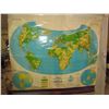 Image 1 : VINTAGE WORLD MAP