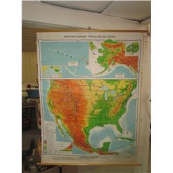 VINTAGE MAP OF THE UNITED STATES