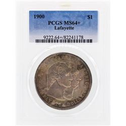 1900 Lafayette Commemorative Dollar Coin PCGS MS64+