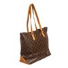 Image 2 : Louis Vuitton Monogram Canvas Leather Cabas Mezzo Shoulder Bag