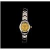 Image 1 : Rolex 14KT Two-Tone Oyster Precision Vintage Ladies Watch