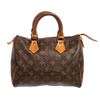 Image 1 : Louis Vuitton Monogram Canvas Leather Speedy 25 cm Bag