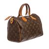 Image 2 : Louis Vuitton Monogram Canvas Leather Speedy 25 cm Bag