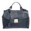 Image 1 : Marc Jacobs Blue Leather Flap Satchel Handbag