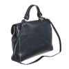 Image 3 : Marc Jacobs Blue Leather Flap Satchel Handbag