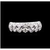 Image 2 : 1.23 ctw Diamond Ring - 14KT White Gold