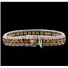 Image 2 : Crayola 12.16 ctw Citrine Bracelet - .925 Silver