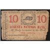 Image 1 : 10 Cent Cert of Deposit Augusta Savings Bank Note