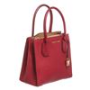 Image 2 : Michael Kors Burgundy Leather Mercer Small Crossbody Handbag