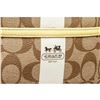 Image 5 : Coach Beige Yellow Coated Canvas Monogram Shoulder Bag