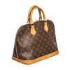 Image 3 : Louis Vuitton Monogram Canvas Leather Alma PM Handbag