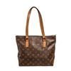 Image 1 : Louis Vuitton Monogram Canvas Leather Cabas Piano Shoulder Bag