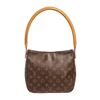 Image 1 : Louis Vuitton Monogram Canvas Leather Looping MM Shoulder Bag