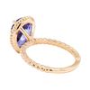 Image 3 : 2.72 ctw Tanzanite Ring - 14KT Rose Gold