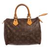 Image 1 : Louis Vuitton Monogram Canvas Leather Speedy 25 cm Bag