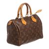 Image 2 : Louis Vuitton Monogram Canvas Leather Speedy 25 cm Bag