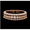 Image 2 : 0.46 ctw Diamond Ring - 14KT Rose Gold