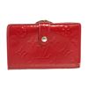 Image 1 : Louis Vuitton Red Vernis Monogram French Wallet