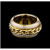 Image 2 : 1.25 ctw Diamond Ring - 18KT Yellow Gold