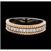 Image 2 : 0.30 ctw Diamond Ring - 14KT Two-Tone Gold