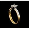 Image 4 : 1.08 ctw Diamond Ring - 14KT Yellow Gold