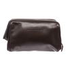 Image 1 : Strenesse Gabriele Strehle Brown Leather Makeup Case