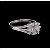 Image 1 : 1.21 ctw Diamond Ring - 14KT White Gold