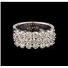 Image 2 : 14KT White Gold 2.17 ctw Diamond Ring