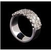 Image 4 : 14KT White Gold 2.17 ctw Diamond Ring